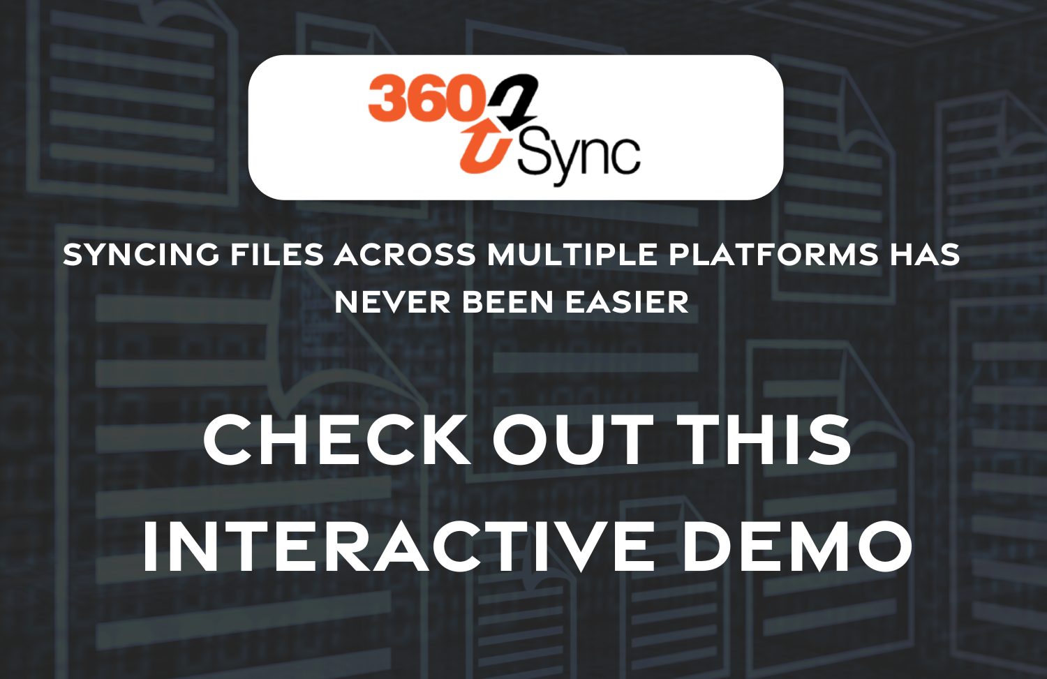 360 Sync interactive demo